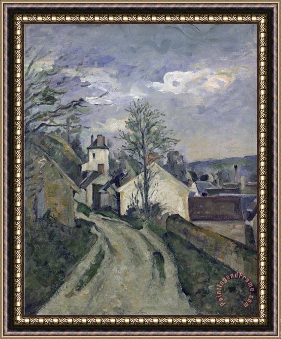 Paul Cezanne The House of Dr Gachet at Auvers Framed Print