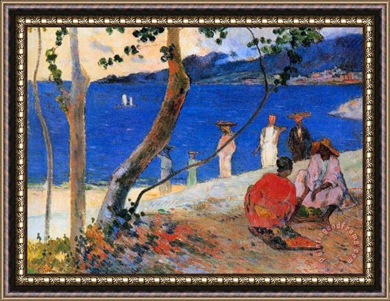 Paul Gauguin Martinique Island Framed Painting