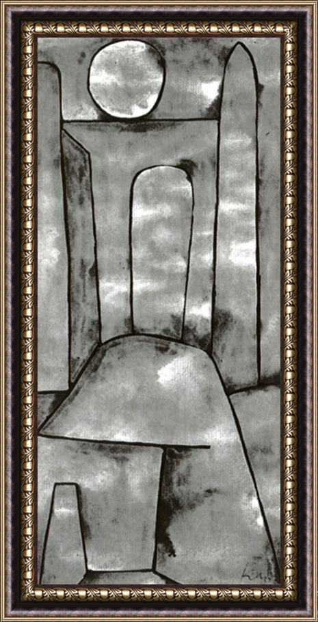 Paul Klee Ein Tor C 1939 Framed Print
