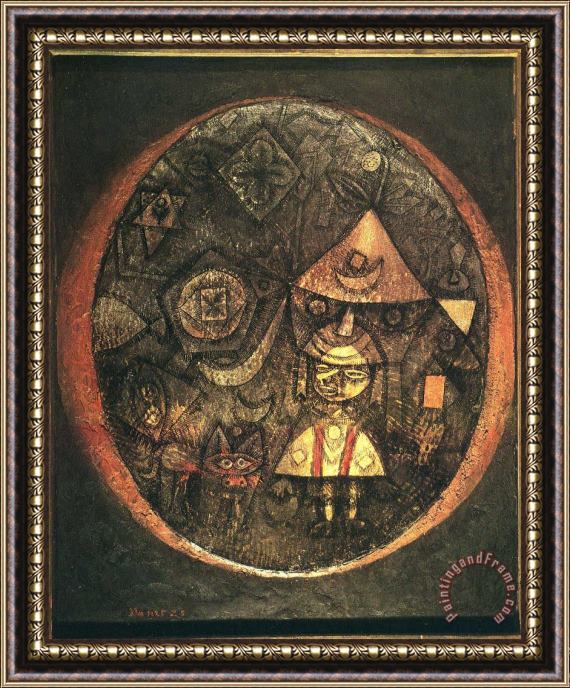 Paul Klee Fairy Tale of The Dwarf 1925 Framed Painting