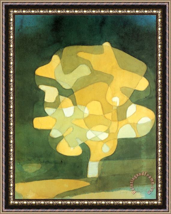 Paul Klee Fig Tree Framed Painting