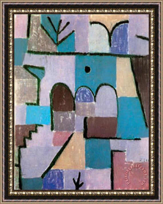 Paul Klee Garten Im Orient C 1937 Framed Painting