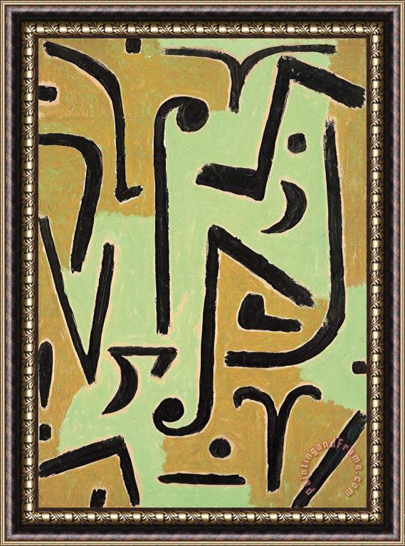 Paul Klee Halme 1940 Framed Painting