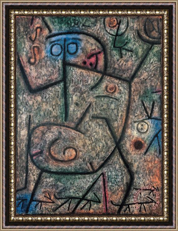 Paul Klee The Rumors 1939 Framed Painting
