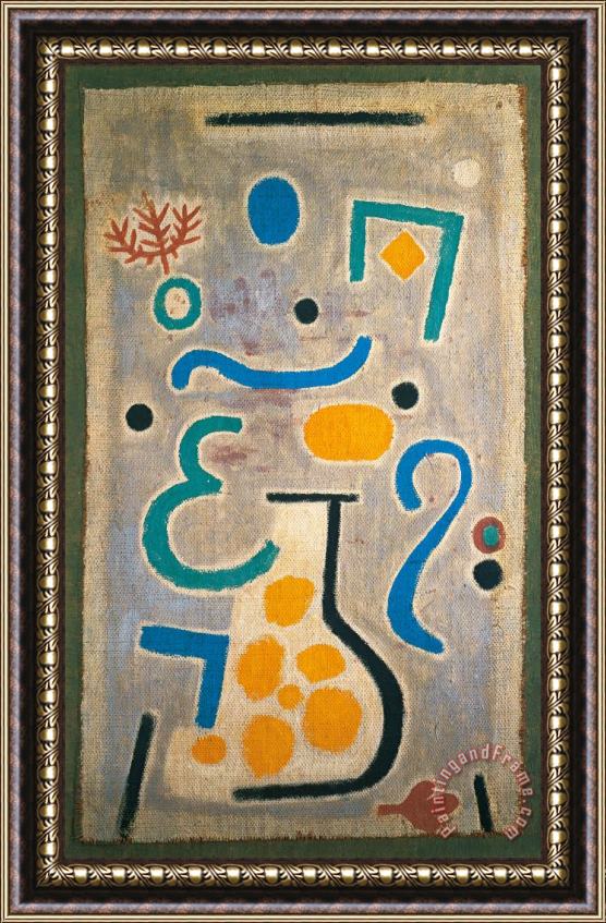 Paul Klee The Vase 1938 Framed Painting