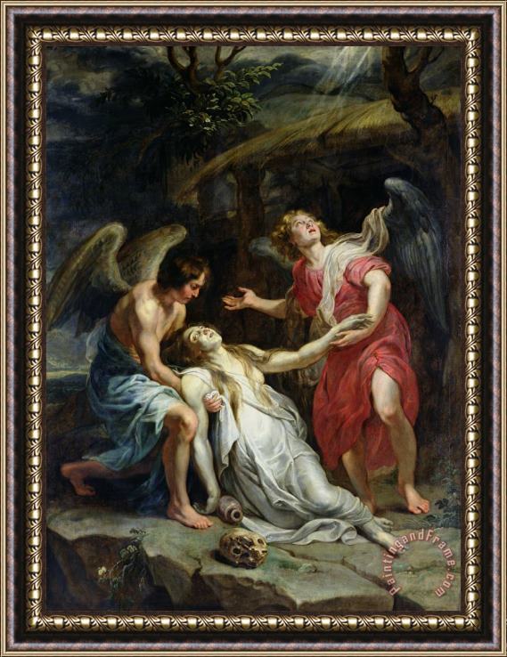 Peter Paul Rubens Ecstasy of Mary Magdalene Framed Print