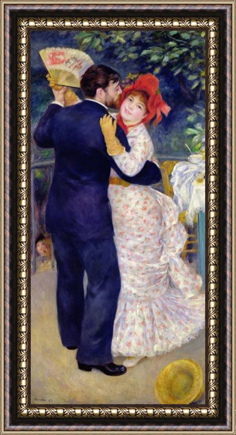 Pierre Auguste Renoir A Dance in the Country Framed Print
