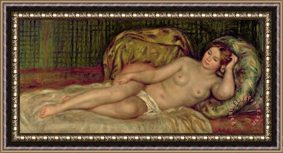 Pierre Auguste Renoir Large Nude Framed Painting
