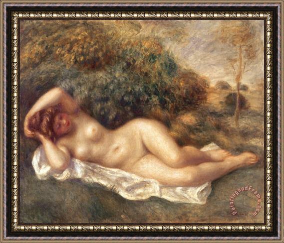 Pierre Auguste Renoir Nude Framed Print