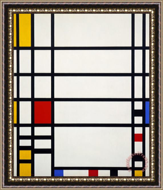 Piet Mondrian Trafalgar Square Framed Print