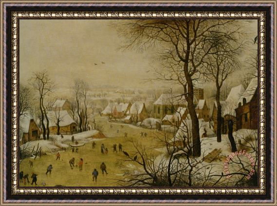 Pieter the Younger Brueghel The Bird Trip Framed Print