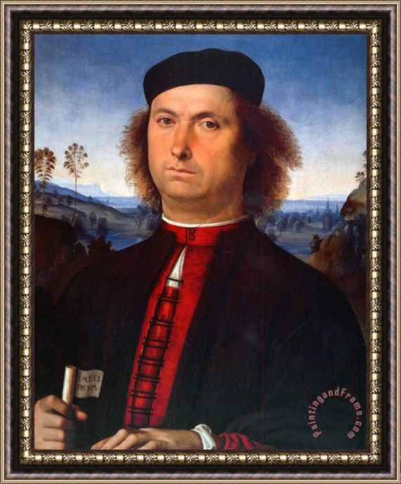 Pietro Perugino Francesco Delle Opere Framed Painting