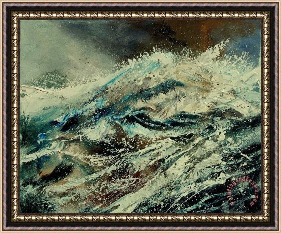 Pol Ledent A Wave Framed Painting