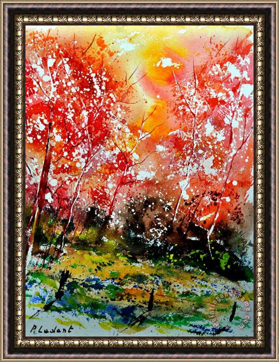 Pol Ledent Exploding nature Framed Painting