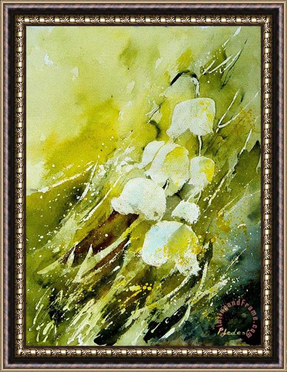 Pol Ledent Lilly of the valley Framed Painting