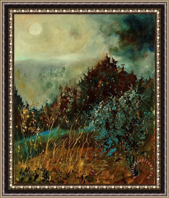 Pol Ledent Moonshine 5642 Framed Painting