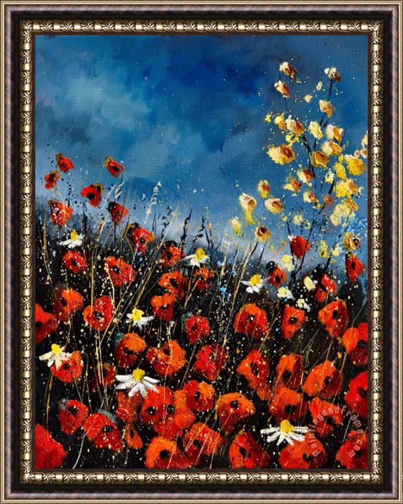 Pol Ledent Red Poppies451140 Framed Painting