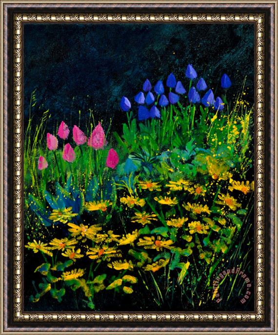 Pol Ledent Spring In The Garden Framed Painting
