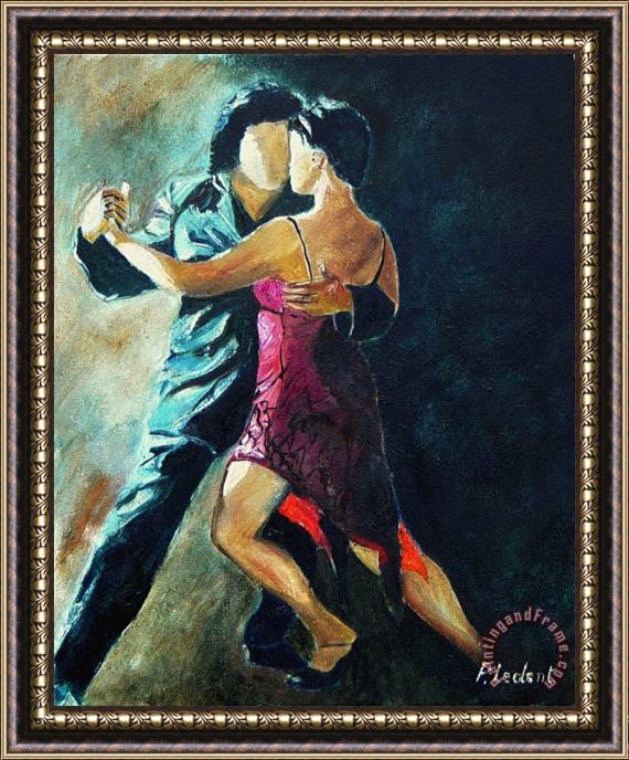 Pol Ledent Tango Framed Painting