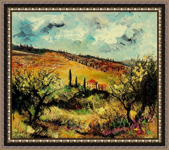 Pol Ledent Tuscany 67 Framed Painting