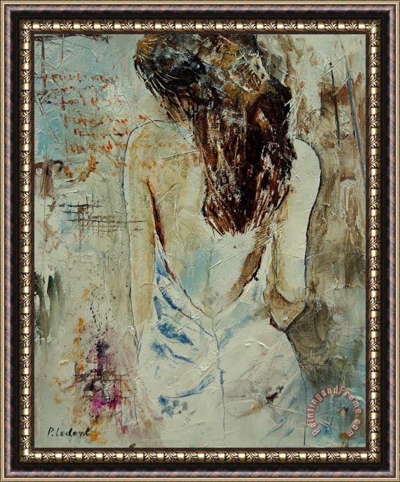 Pol Ledent Young Girl 64 Framed Painting