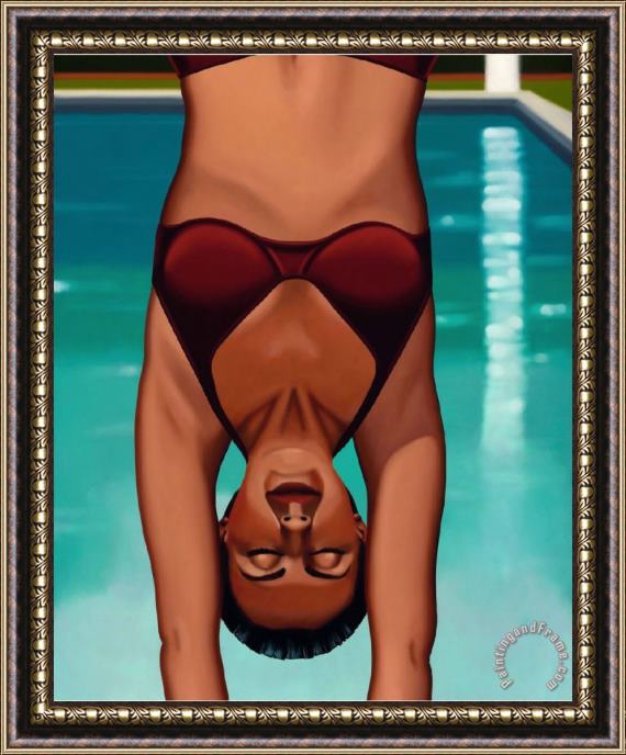 R. Kenton Nelson A Day at The Beach Framed Painting