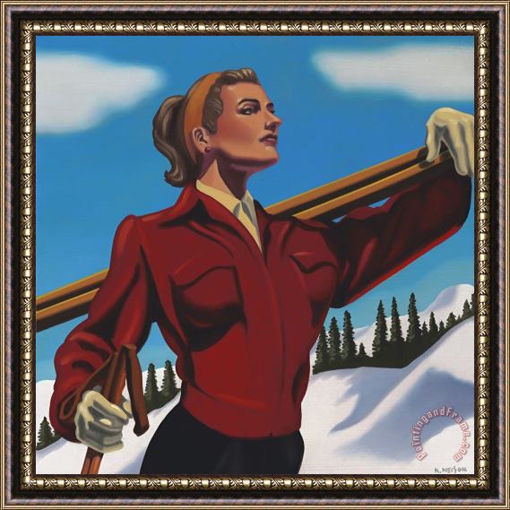 R. Kenton Nelson A Signature, 2022 Framed Painting