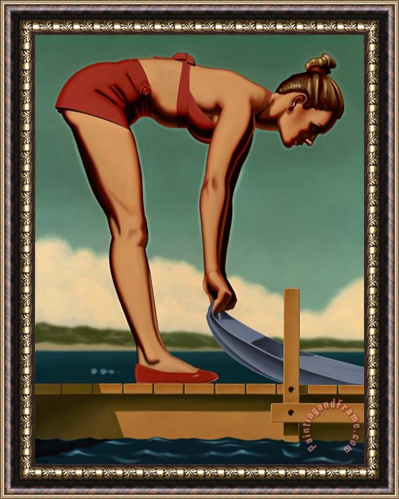 R. Kenton Nelson Wish I Was There, One Framed Print