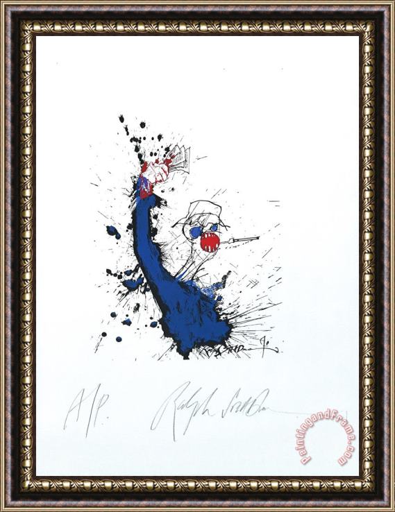 Ralph Steadman Lost Chapter., 2005 Framed Painting
