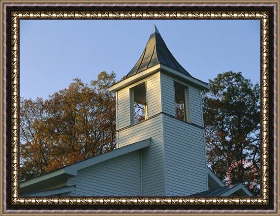 Raymond Gehman Country Church in Western Virginia Framed Painting
