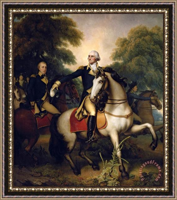 Rembrandt Peale Washington Before Yorktown Framed Painting