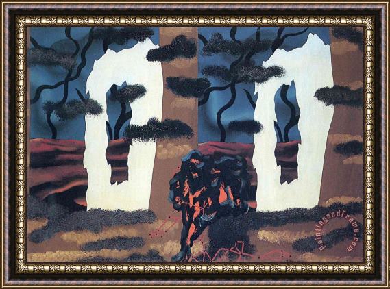 rene magritte A Taste of The Invisible 1927 Framed Print