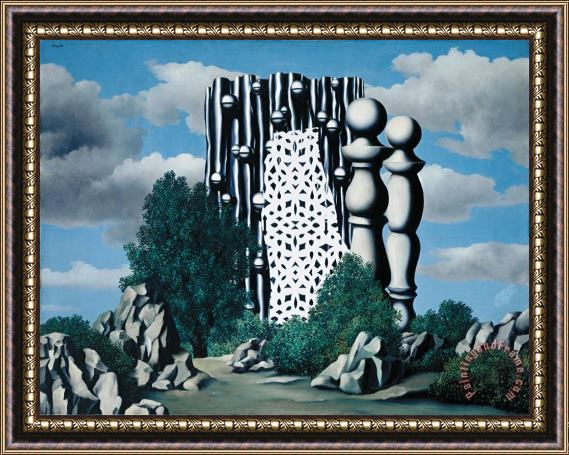 rene magritte Annunciation 1930 Framed Painting