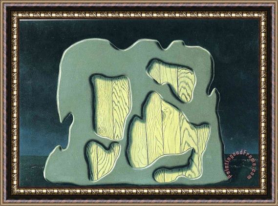 rene magritte Imp of The Perverse 1927 Framed Painting