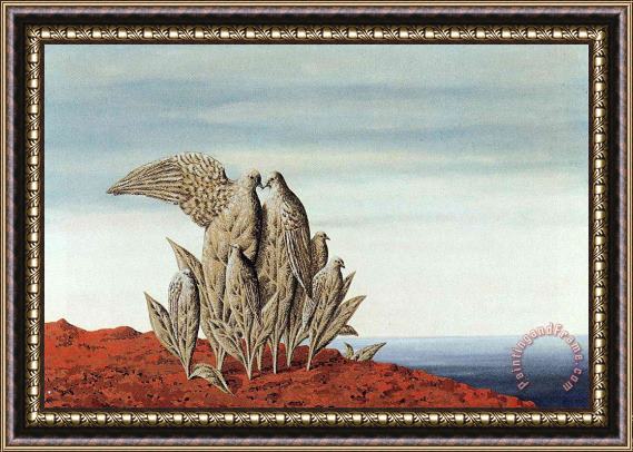 rene magritte Island of Treasures 1942 Framed Print