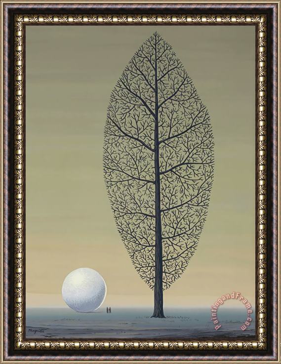 rene magritte La Recherche De L'absolu, 1963 Framed Painting