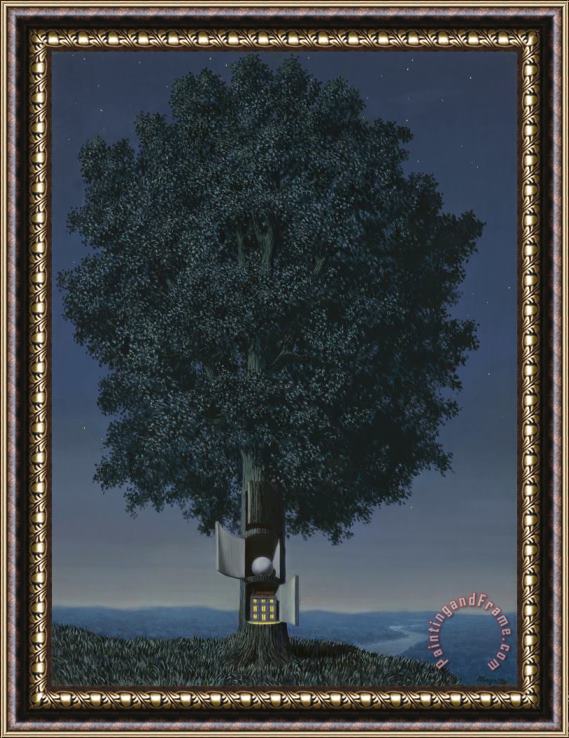 rene magritte La Voix Du Sang, 1948 Framed Painting
