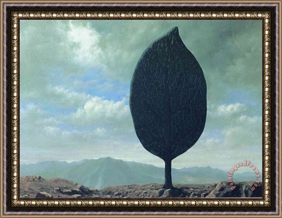 rene magritte Plain of Air 1940 Framed Print