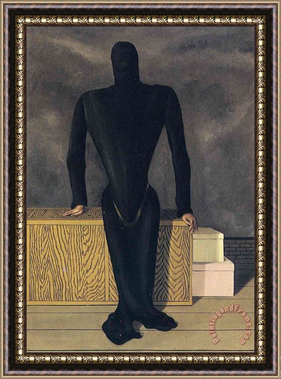 rene magritte The Female Thief 1927 Framed Print