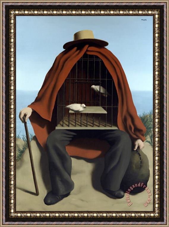 rene magritte The Healer (le Therapeute), 1937 Framed Print