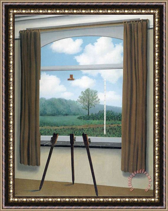 rene magritte The Human Condition 1933 Framed Painting