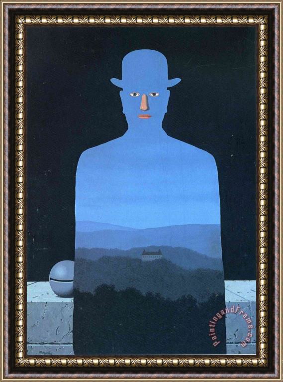 rene magritte The King S Museum 1966 Framed Painting