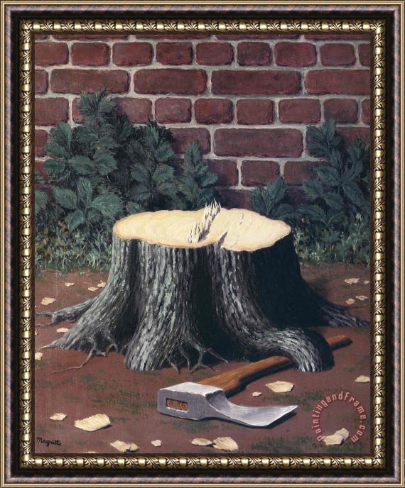rene magritte The Labours of Alexander 1950 Framed Painting