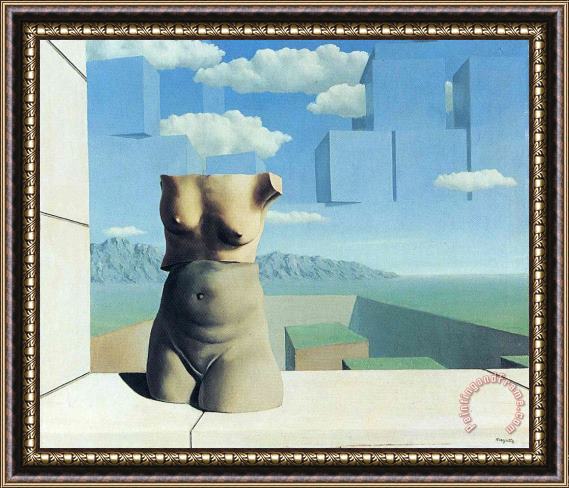 rene magritte The Marches of Summer 1939 Framed Print