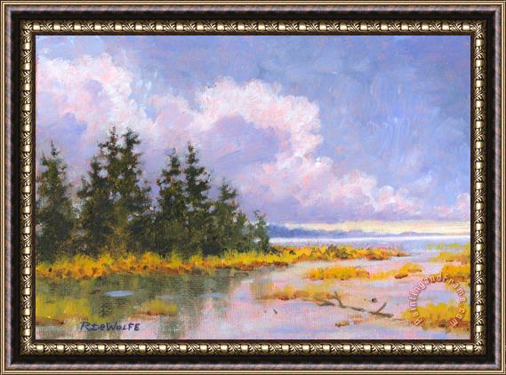 Richard De Wolfe North Shore Framed Painting
