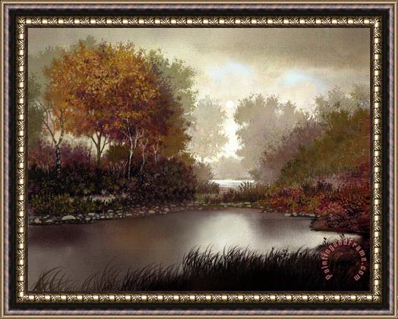 Robert Foster Fall Waters Framed Painting