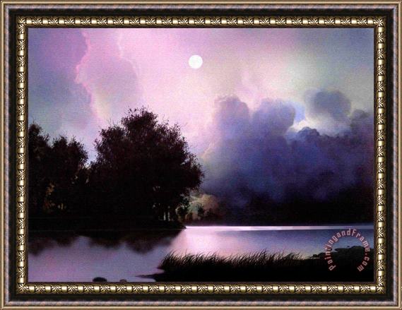 Robert Foster Storm Lake Framed Print
