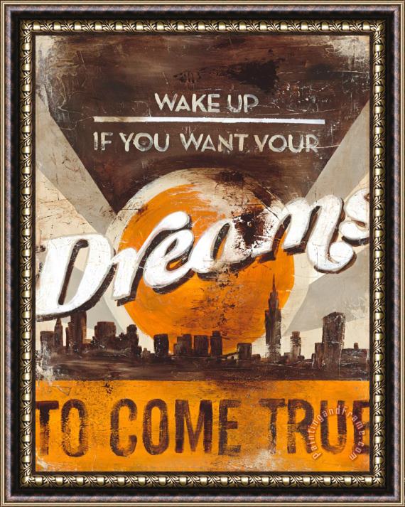 Rodney White Dreams Come True Framed Painting
