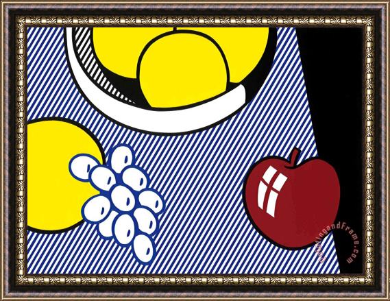 Roy Lichtenstein Apples, Grapes, Grapefruit, 1974 Framed Print