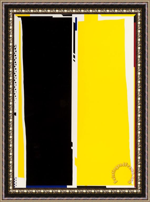 Roy Lichtenstein Mirror # 5 (from Mirror Series), 1972 Framed Painting